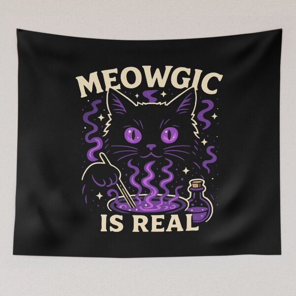 Item preview, Cosmic Cat Brew • Meowgic is Real designed and sold by Blok45.