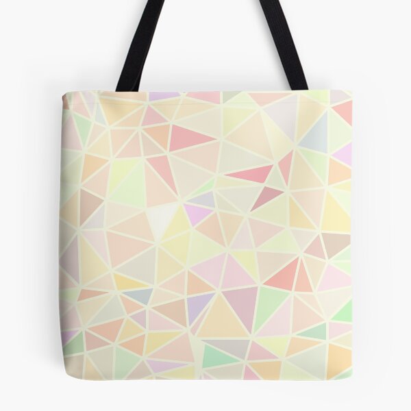 Item preview, Polygonal shining colorful background base on tringles. Modern geometrical abstract seamless pattern designed and sold by Tae Mi.