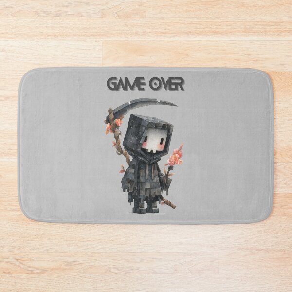 Item preview, Game Over (Minecraft style) designed and sold by toriodesigns.