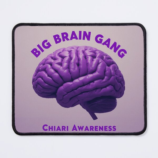 Item preview, Big Brain Gang Chiari Awareness designed and sold by NolanChiariHope.