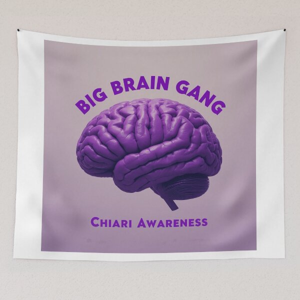 Item preview, Big Brain Gang Chiari Awareness designed and sold by NolanChiariHope.