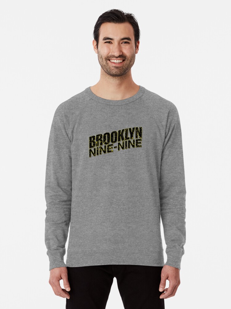 Brooklyn 99 Black Logo Lightweight Sweatshirt for Sale by Elliepearson Redbubble