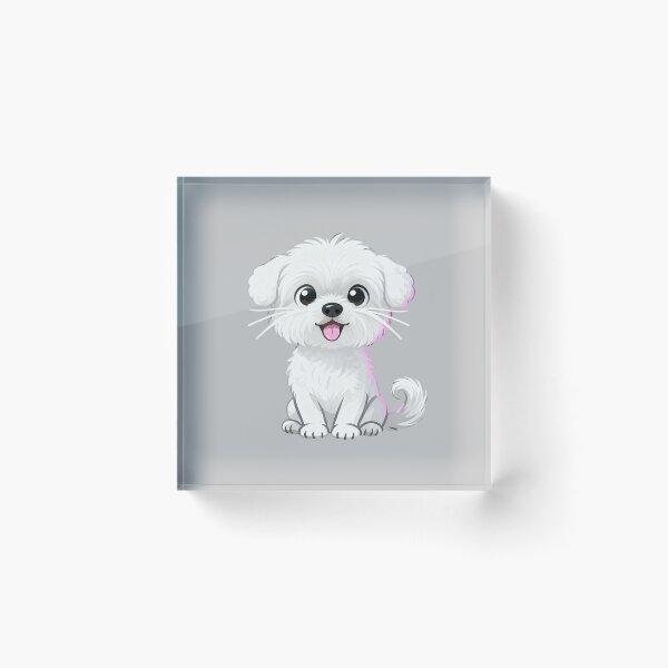 Item preview, Snowy Joyful Pup designed and sold by LuckCraftStudio.