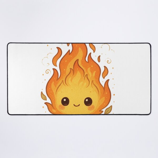 Item preview, Cute Flame Spirit – Kawaii Fire Elemental Character designed and sold by TeeMoods.