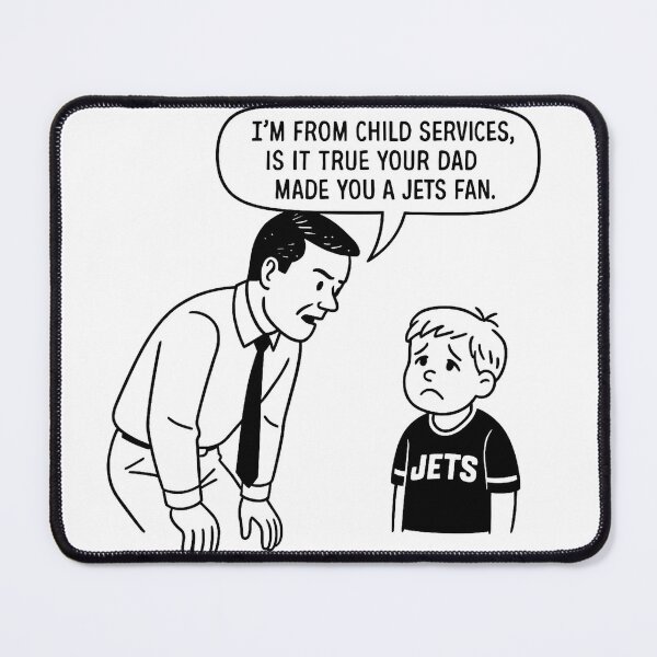 Item preview, Sad Jets Kid designed and sold by JetsFanShop.