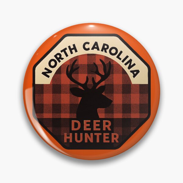Item preview, North Carolina Deer Hunter  designed and sold by Broken Antler Designs .