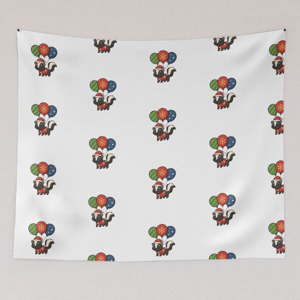 Item preview, Funny Skunk Merry Christmas Animal Lover Xmas Boys Girls Kids designed and sold by FurryHavenPH.