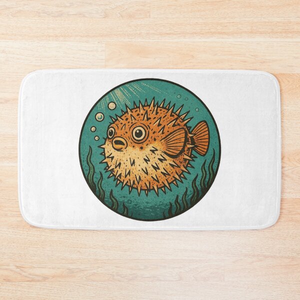 Item preview, Cute Pufferfish designed and sold by FamiliarPufferfish.