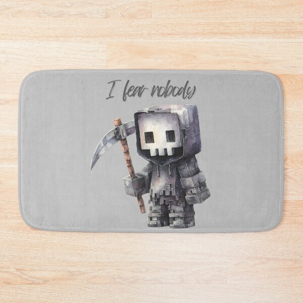 Item preview, I fear nobody (Minecraft style) designed and sold by toriodesigns.