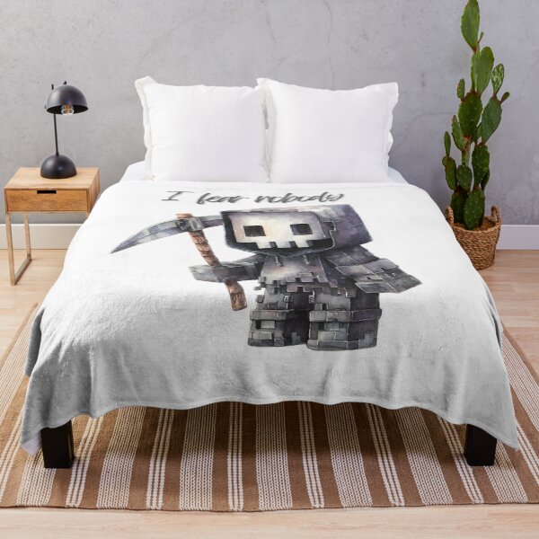 Item preview, I fear nobody (Minecraft style) designed and sold by toriodesigns.