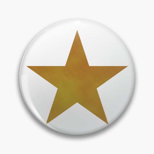 Item preview, Golden Star on white designed and sold by CreaTwinkles.