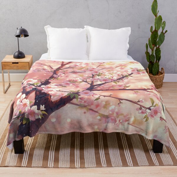 Item preview, Dreamy Cherry Blossom Tree in Sunlight designed and sold by Neural Dream.