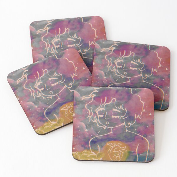 Item preview, Stargirl's heart, colorful painting designed and sold by Moonshroomarts.