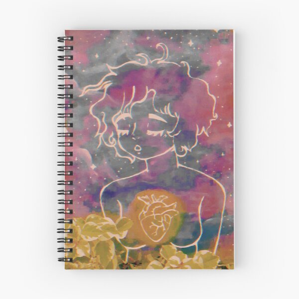 Item preview, Stargirl's heart, colorful painting designed and sold by Moonshroomarts.