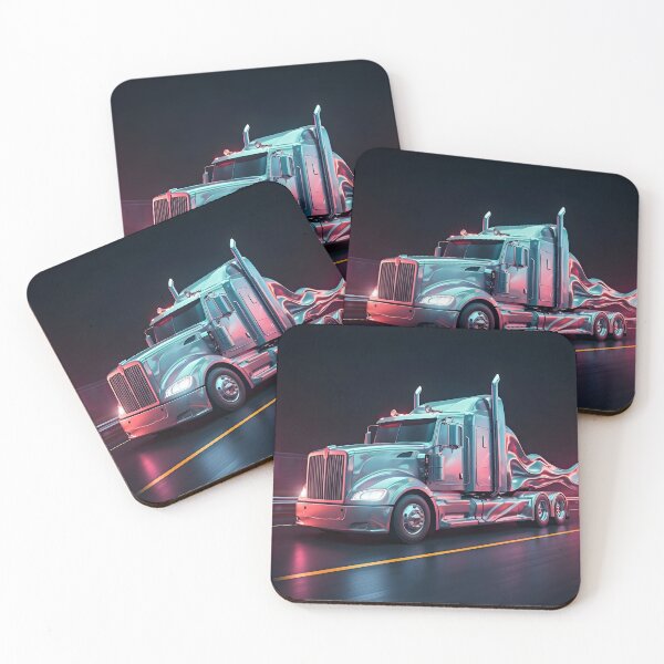 Item preview, Power on Wheels – The Heavy-Duty Liquid Truck in Motion designed and sold by PawPrintedArt.