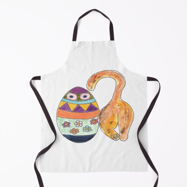 Item preview, Cat & Easter-Egg, Katze & Osterei designed and sold by Anke‘s Bazaar.