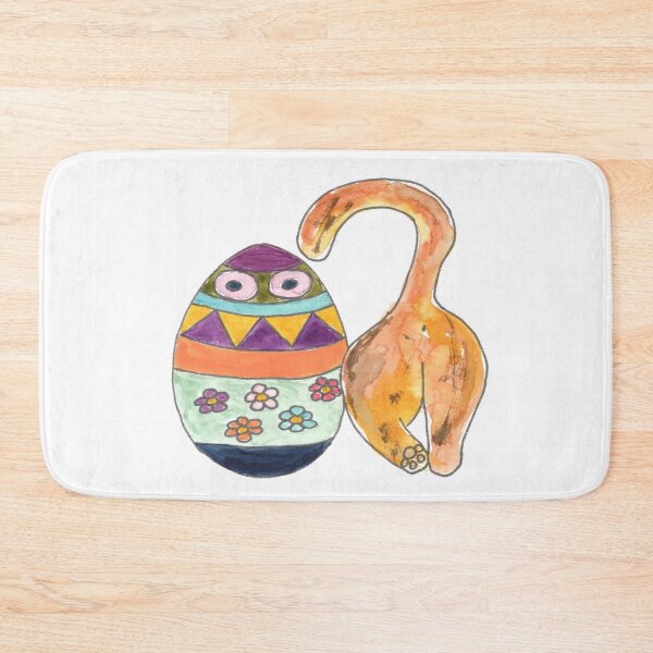 Item preview, Cat & Easter-Egg, Katze & Osterei designed and sold by Anke‘s Bazaar.
