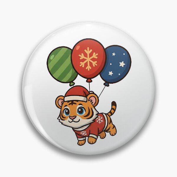 Item preview, Funny Tiger Merry Christmas Animal Lover Xmas Boys Girls Kids designed and sold by FurryHavenPH.