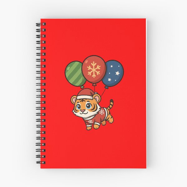 Item preview, Funny Tiger Merry Christmas Animal Lover Xmas Boys Girls Kids designed and sold by FurryHavenPH.