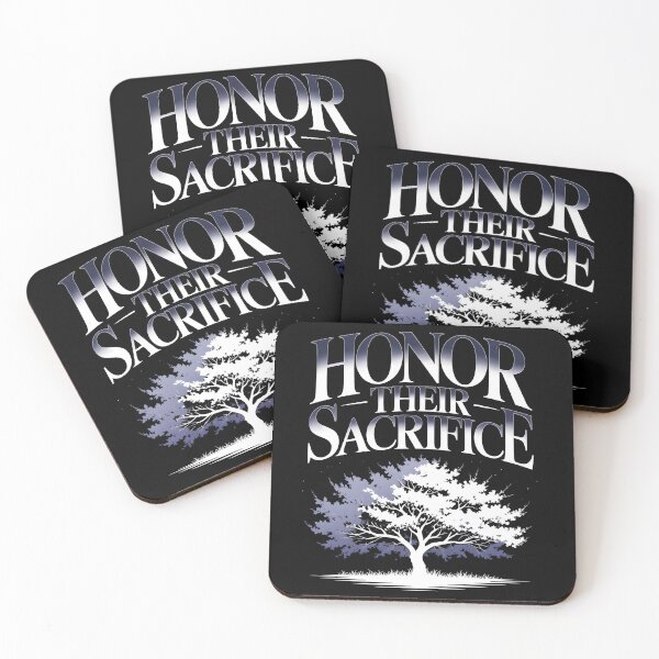 Item preview, Honor Their Sacrifice Tree T-Shirt | Memorial Day Veteran Remembrance Art designed and sold by DarylWelsh2024.
