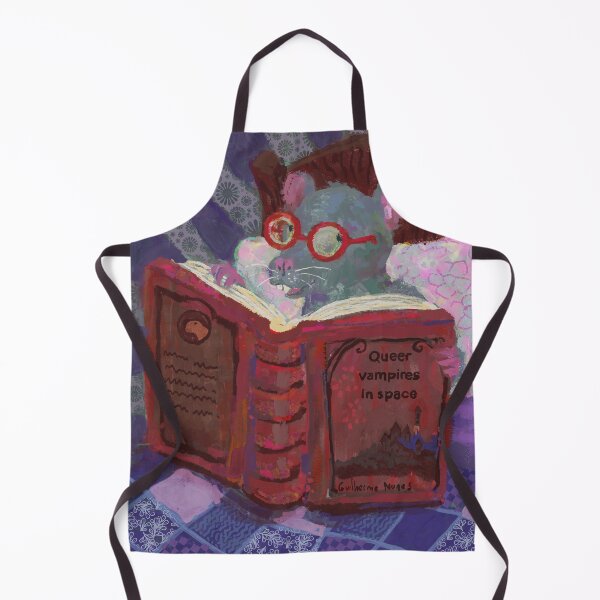 Item preview, mouse didn’t really like reading, but he found a book that really interests him designed and sold by guilhernunes.