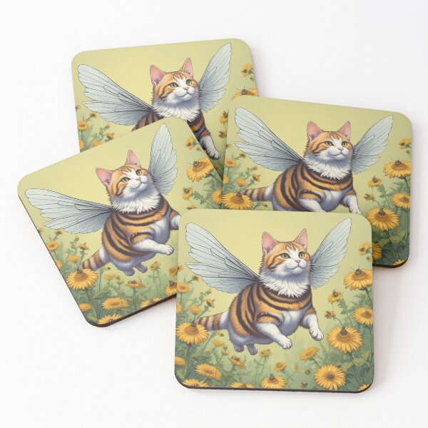 Item preview, Cat bee designed and sold by GasconyPassion.