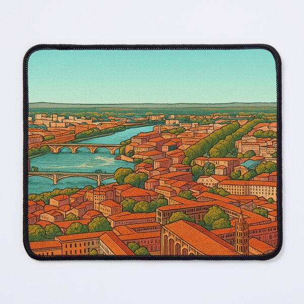Item preview, Toulouse city poster designed and sold by Findmeifyoucan.