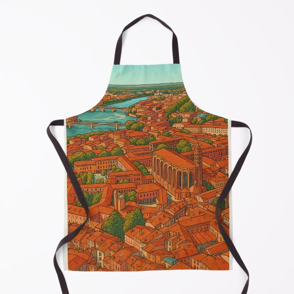 Item preview, Toulouse city poster designed and sold by Findmeifyoucan.