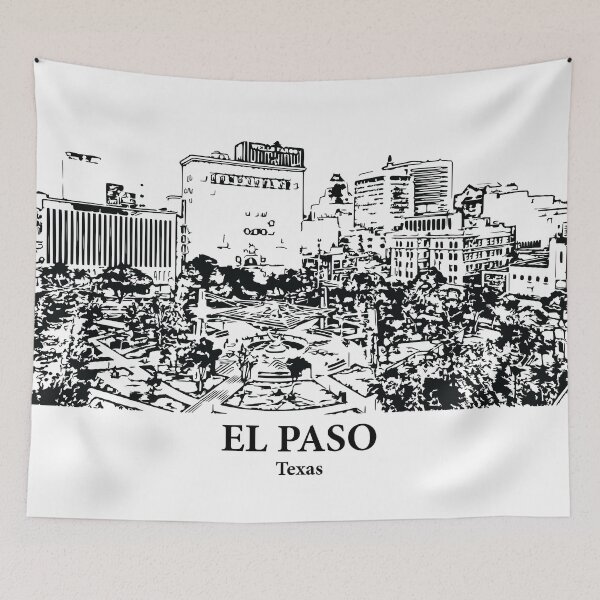 Item preview, El Paso - Texas designed and sold by Lakeric Cityscapes.