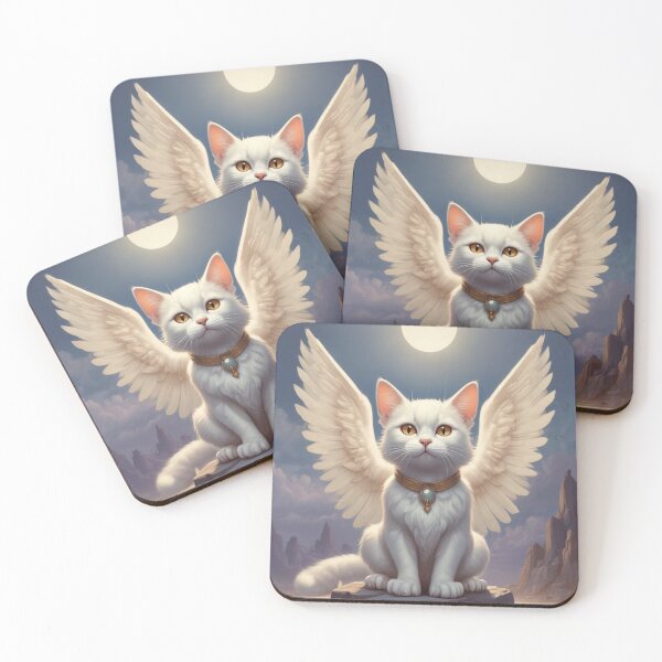 Item preview, Cat angel designed and sold by GasconyPassion.