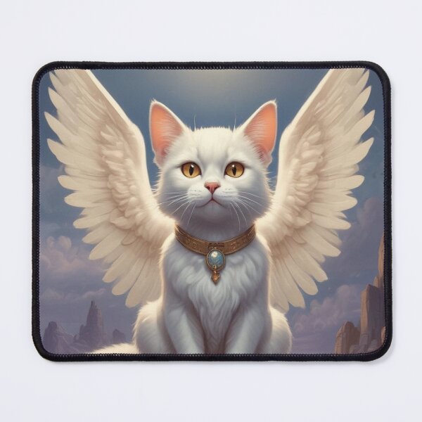 Item preview, Cat angel designed and sold by GasconyPassion.