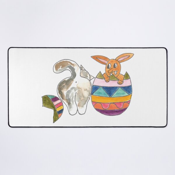 Item preview, Cat & Easter-Egg, Katze & Osterei designed and sold by Anke‘s Bazaar.