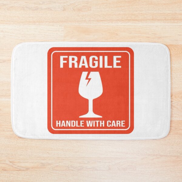 Item preview, Fragile Handle with Care Red logo designed and sold by UmaCreatesThings.