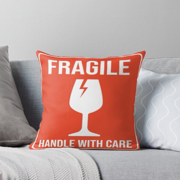 Item preview, Fragile Handle with Care Red logo designed and sold by UmaCreatesThings.