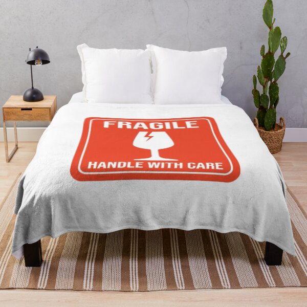 Item preview, Fragile Handle with Care Red logo designed and sold by UmaCreatesThings.
