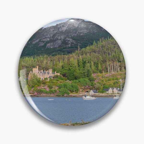 Item preview, Castle on Loch Carron, Highlands, Scotland designed and sold by Kasia Design.