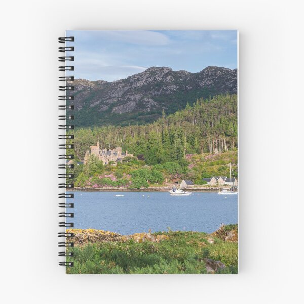 Item preview, Castle on Loch Carron, Highlands, Scotland designed and sold by Kasia Design.