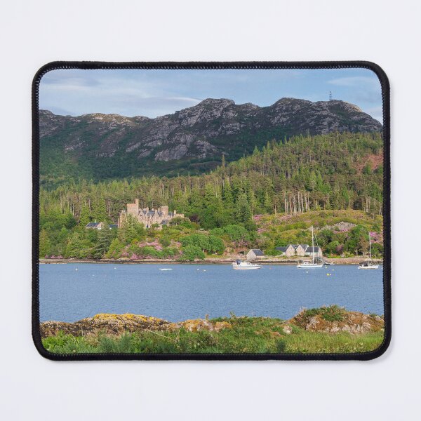 Item preview, Castle on Loch Carron, Highlands, Scotland designed and sold by Kasia Design.