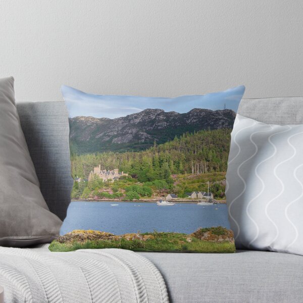 Item preview, Castle on Loch Carron, Highlands, Scotland designed and sold by Kasia Design.