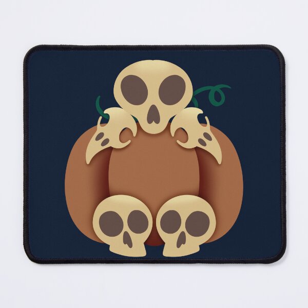Item preview, Skulls & Pumpkin designed and sold by PolacaDoodles.