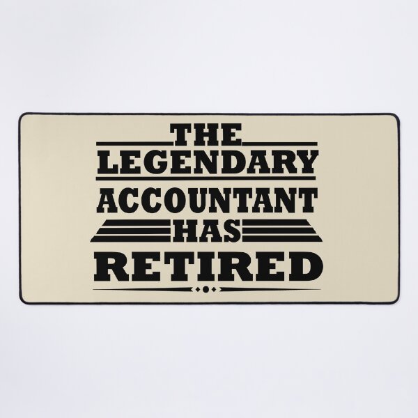 Item preview, Retired accountant retiring accounter funny retierment designed and sold by Alexaltay.