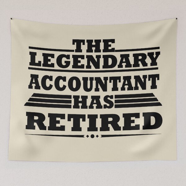 Item preview, Retired accountant retiring accounter funny retierment  designed and sold by Alexaltay.
