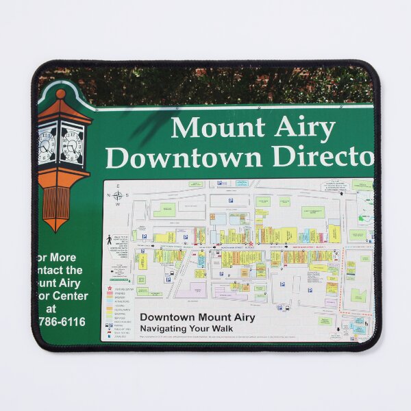 Item preview, Mount Airy Downtown Map designed and sold by Cynthia48.