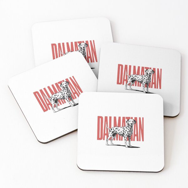 Item preview, Graphic Dalmatian Dog Art — Bold Red Black and White Breed Illustration designed and sold by Colorful-Garden.