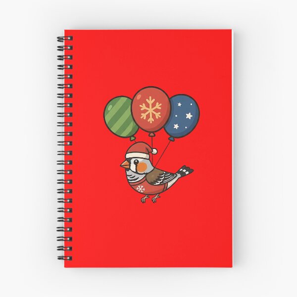Item preview, Funny Zebra Finch Merry Christmas Animal Lover Xmas Boys Girls Kids designed and sold by FurryHavenPH.