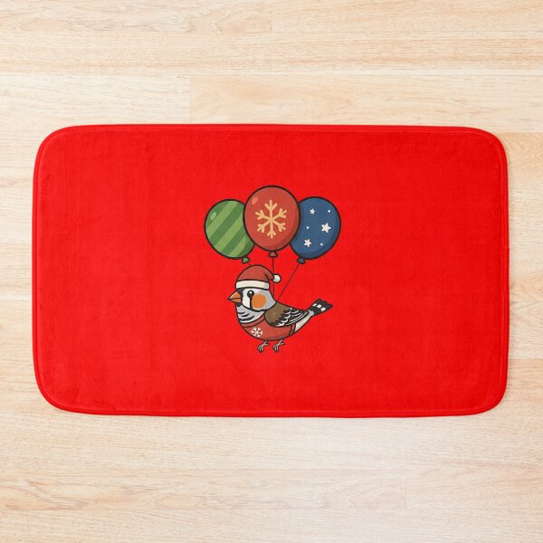 Item preview, Funny Zebra Finch Merry Christmas Animal Lover Xmas Boys Girls Kids designed and sold by FurryHavenPH.