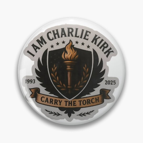 Item preview, I am Charlie Kirk-Carry the Torch designed and sold by Art by Dannalynn.