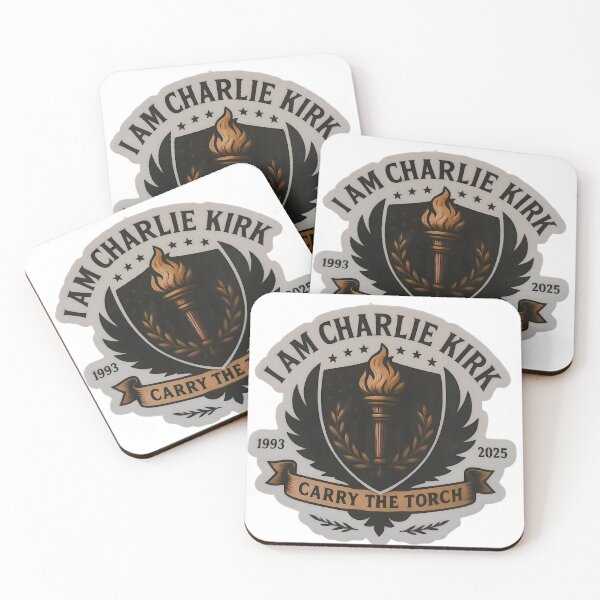 Item preview, I am Charlie Kirk-Carry the Torch designed and sold by Art by Dannalynn.