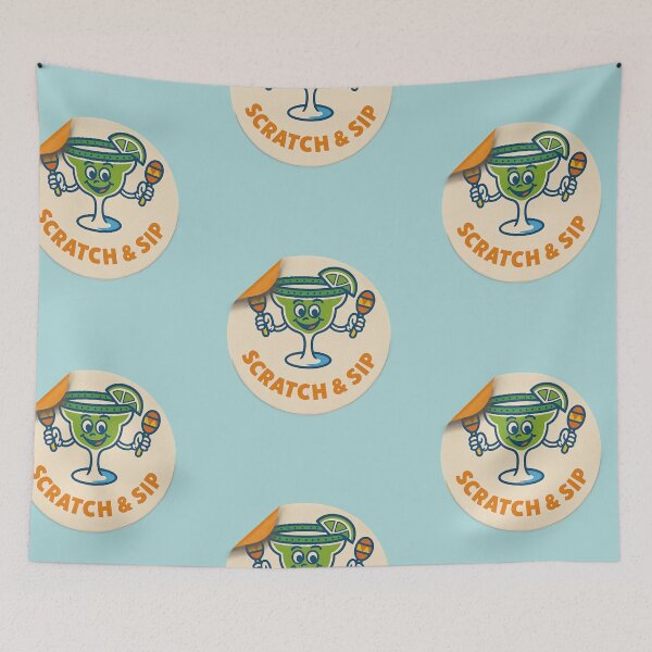 Item preview, Scratch & Sip 80’s retro inspired adult stickers designed and sold by Chrischavers.