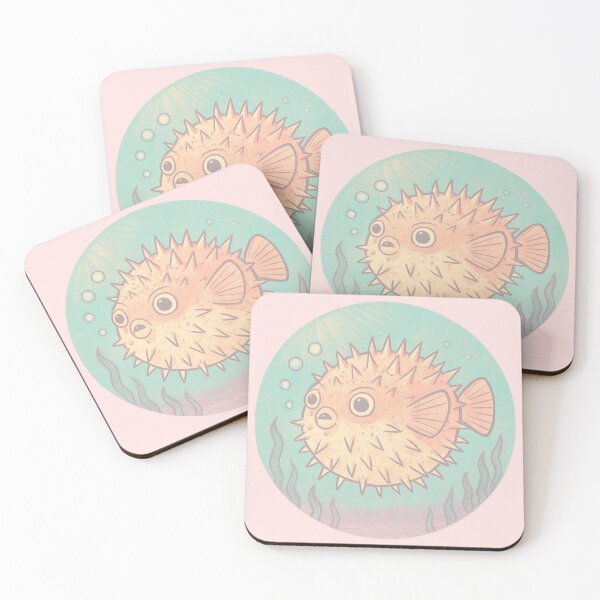 Item preview, Pastel Pufferfish designed and sold by FamiliarPufferfish.